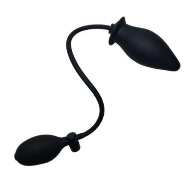 Imagem de Plug Anal de Silicone Inflável Cônico - Importado