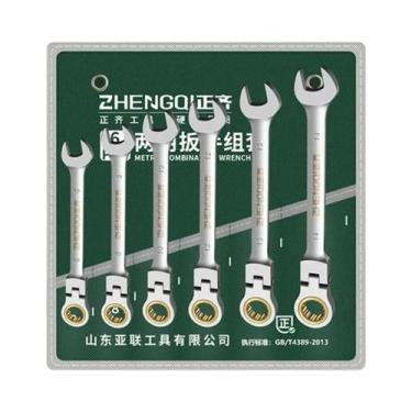 Imagem de Conjunto De Chaves Combinadas De Catraca Ativa De Dupla Utilização Par