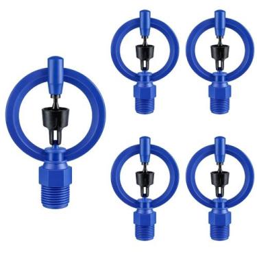 Imagem de Kit 5 Aspersor P5 Rosca Externa 1/2" Irrigação Horta Jardim - Agrojet