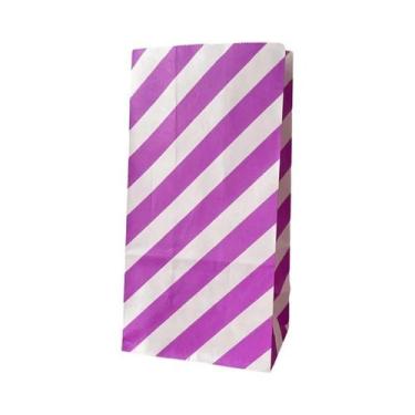 Imagem de Sacos De Papel Coloridos Com Bolinhas, 50 Peças, 18x9x6cm, Sacos Para 