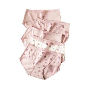 Imagem de Calcinhas De Algodão Para Meninas Jovens 5 Peças Com Estampa Fofa, Cin