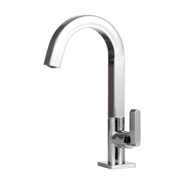 Imagem de Torneira Para Banheiro Caparaó Pingoo.casa - Prata Cromado