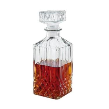 Imagem de Garrafa Decanter De Vidro Licor E Whisky Tampa Barroco1l - CLICK HOUSE