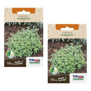 Imagem de Kit 2 Sementes De Orégano Tempero Alta Qualidade Para Mudas - Topseed