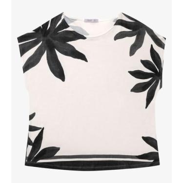 Imagem de Blusa Manga Curta Feminina Plus Size Secret Glam Preto, Plus G2, Preto