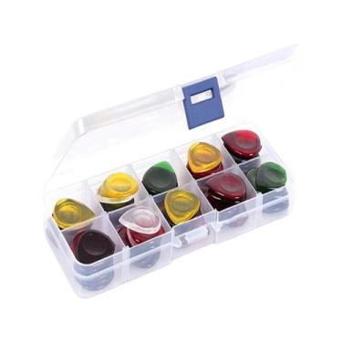 Imagem de Palhetas Coloridas E Duráveis Em Formato De Gota De Água Para Guitarra