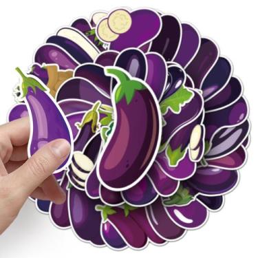Imagem de Adesivos, berinjelas, vinil impermeável, anime, 50 unidades/lote - yiw