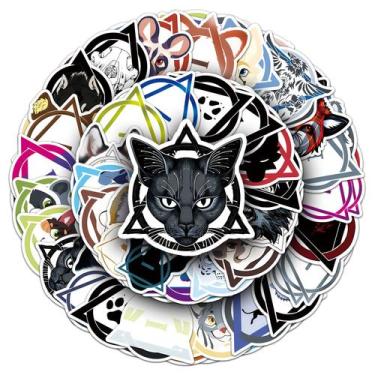 Imagem de Adesivos de vinil à prova d'água Therians Anime 50 unidades/lote de 5 