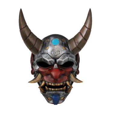 Imagem de Capacete mecânico de máscara Hannyas para cosplay de Halloween - yiwei