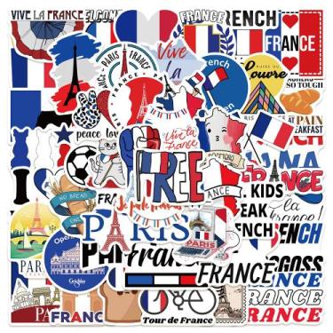 Imagem de Adesivos de vinil impermeável francês, anime, 50 unidades/lote para la