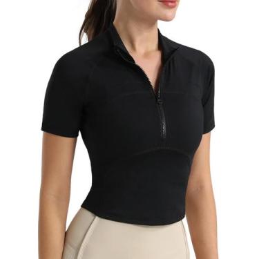 Imagem de Jaqueta de treino ZHENWEI para mulheres, ioga e academia, slim fit