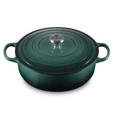 Imagem de PANELA RISOTTO LE CREUSET SIGNATURE 30CM EM FERRO FUNDIDO VERDE ARTICHAUT 21179307954430