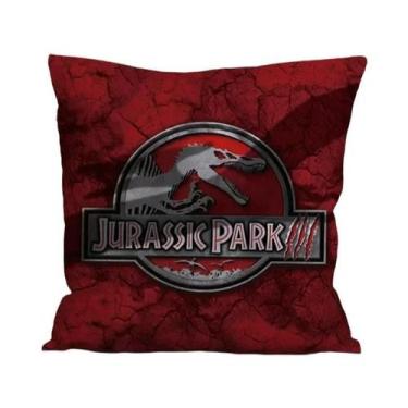 Imagem de Jurassic Park Dinosaur Imprimir Fronha, Pele De Pesseiro Almofada Capa