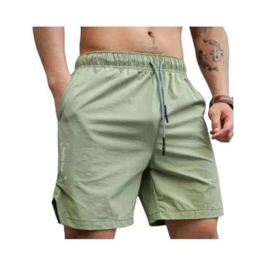 Imagem de Shorts Masculinos De Verão Para Corrida, Secagem Rápida, Caimento Solt