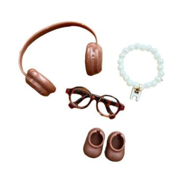 Imagem de Conjunto De Acessórios Para Boneca Labubu 4.0 Série Love: Fone De Ouvi