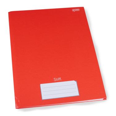 Imagem de Caderno Universitário Stiff 48 Folhas Vermelho Jandaia 0059-55