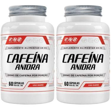 Imagem de KIT 2X Cafeína Anidra 200mg 60 cápsulas - FNB Sports