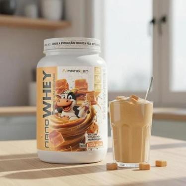 Imagem de Whey Protein Creatina 300g Combo Hipertrofia Ganho Massa Nanogen Biotecnology-Unissex