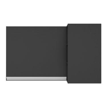 Imagem de Armário De Cozinha Aéreo De Canto Mp3742.898 Preto/branco