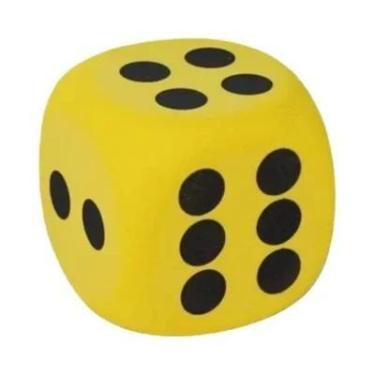 Imagem de Dado Grande De Espuma Macia Com Seis Lados, Jogo De Tabuleiro Premium,