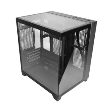 Imagem de Gabinete Gamer K-mex Aquario Cg-0725 Visão Preto Micro Atx Sem Fan