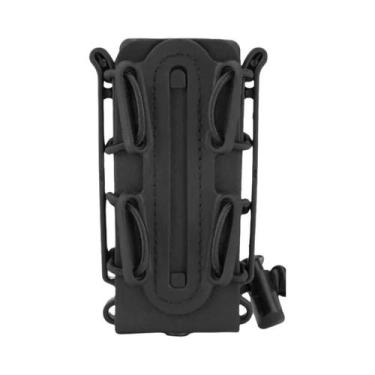 Imagem de Bolsa Tática Para Carregador De 9mm Com Clipe De Cinto Para Glock Bere