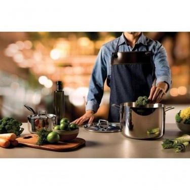 Imagem de Caldeirão Tramontina Grano 24cm Em Inox Com Corpo Triplo