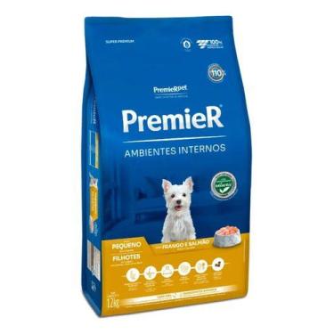 Imagem de Ração Premier Cães Filhotes De Raças Pequenas Ambientes Internos Sabor