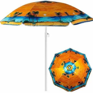 Imagem de Guarda Sol Praia Verão Pesca Estampas Sortidas 1,80m - BEL