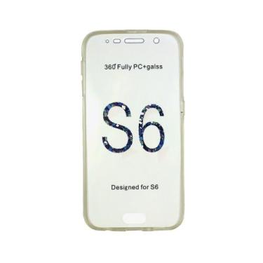 Imagem de Capa Capinha Case 360 Frente e Verso Compativel Galaxy S6 Flat G920 - 