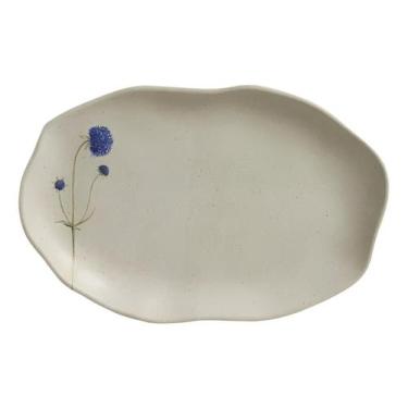 Imagem de Travessa Oval Rasa Média Bio Campestre 30 x 20Cm Porto Brasil