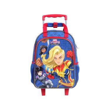 Imagem de Mochila Escolar Da Marvel Rising Secret Warriors Infantil - DERMIWIL