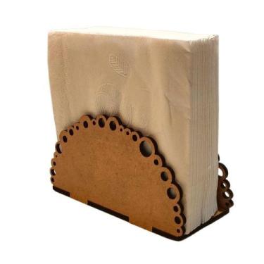 Imagem de Porta Guardanapo Em Mdf - Kit 5 Unidades - LENOBRE