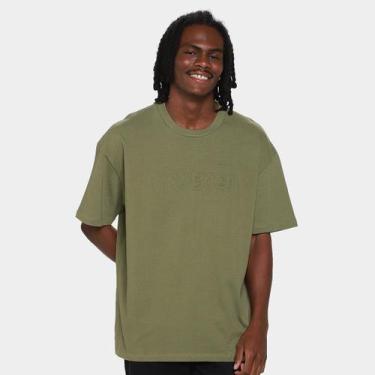 Imagem de Camiseta Oversized Nicoboco Yerry Masculina, Verde, M