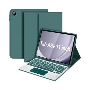 Imagem de Capa Com Teclado Bluetooth Para Samsung Galaxy Tab A9 plus De 11 Poleg