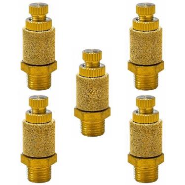 Imagem de 5 silenciador com controle de fluxo rosca 1/8 bsp - AKME