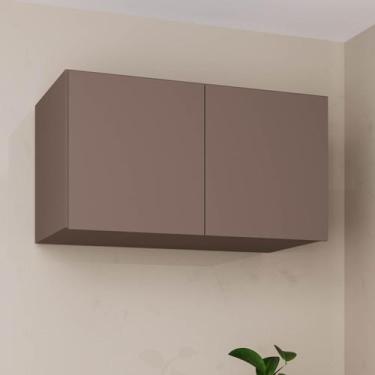 Imagem de Módulo Ponte Solteiro para Guarda Roupa 100% Mdf 2 Portas Orion Cabeca