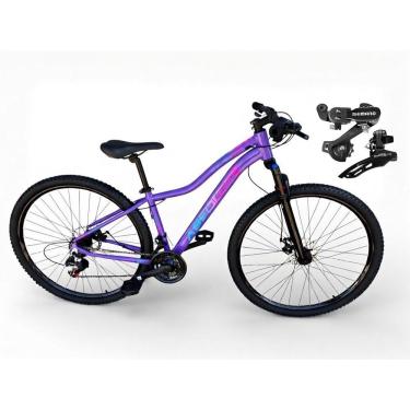 Imagem de Bicicleta Aro 29 Absolute Hera Feminina Alumínio 24v Câmbios Shimano Freio A Disco Moun...