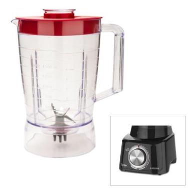 Imagem de Copo Liquidificador Mondial Turbo L850/900 Cristal 1500ml - MEBRASI, C