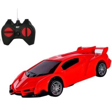 Imagem de Carro de Controle Remoto TOP Race Polibrinq CAR825 Vermelho