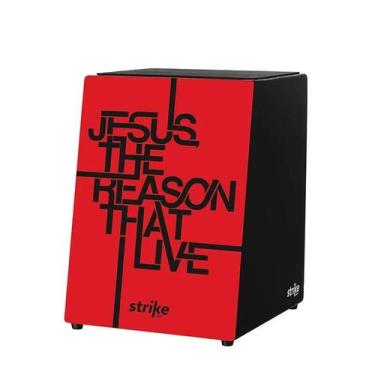 Imagem de Cajon Elétrico FSA Strike SK 5080 Reason  MDF Sumaúma, Esteira 12 Fios