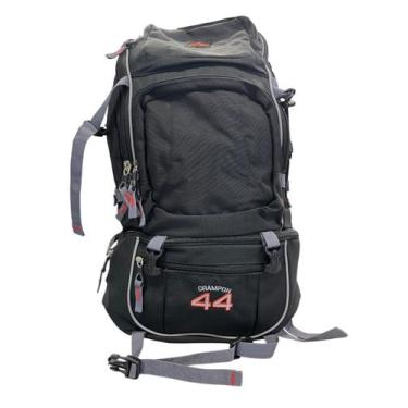 Imagem de Mochila Crampon 44 Litros - Trilhas & Rumos, Preto
