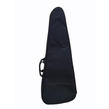 Imagem de Capa Bag Para Violão Folk Luxo Acolchoado - Formato Gota - LOGBAGS