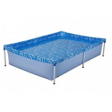 Imagem de Piscina Estrutural Retangular Mor De 1000 Lts, Azul