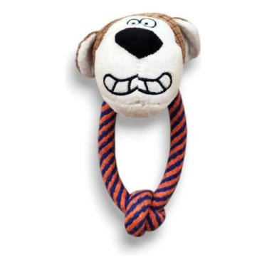 Imagem de Brinquedo Cachorro Pequeno Brincar Morder Corda Resistente - Gv Enxova