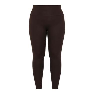 Imagem de Calça Legging Nay Sport CL43 Feminina Plus Size Cós Largo Poliamida T.