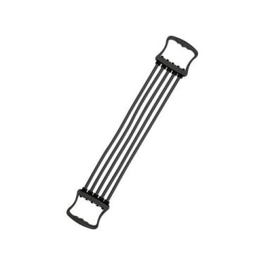 Imagem de Extensor Com 5 Elástico Peitoral Treino Fitness Musculação - Western, 