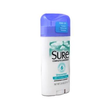 Imagem de Desodorante Sure Invisible Sólido Sem Perfume 73g Pacote com 10