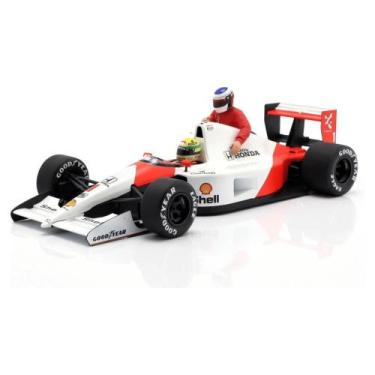 Imagem de Miniatura McLaren Honda MP4/6 - Ayrton Senna Taxi Jean Alesi - Formula