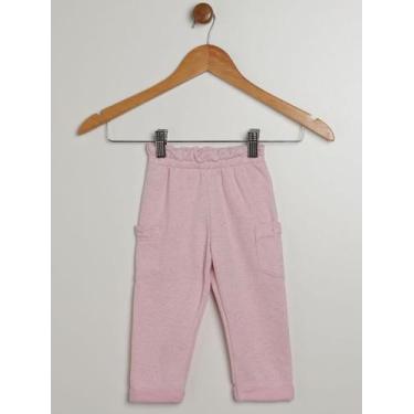 Imagem de Calça Clochard Com Bolso Infantil Para Bebê - ROSA - BRINCAR E ARTE, P
